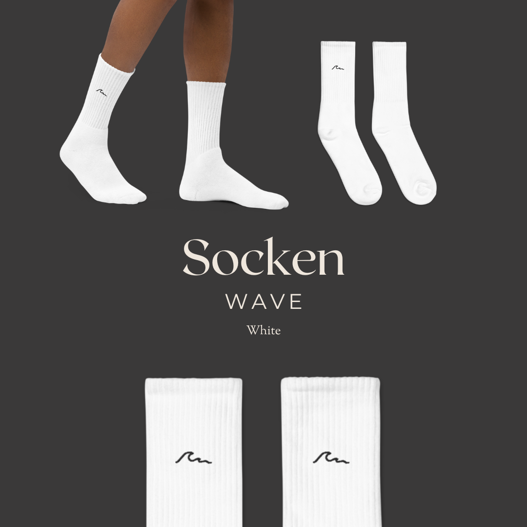 Embroidered socks