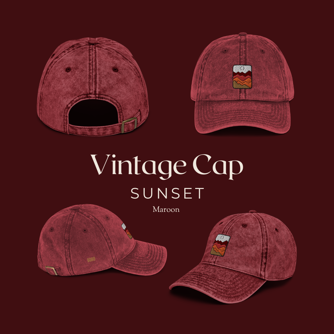 Vintage Cap "SUNSET"