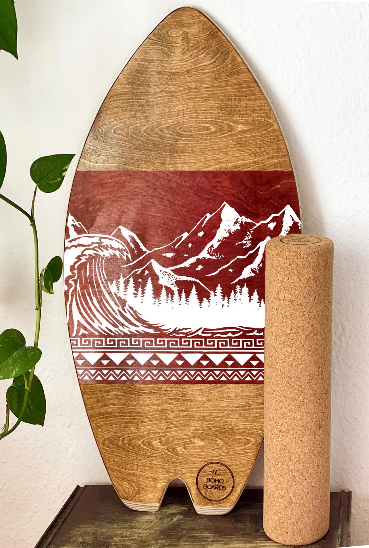 Personalisiertes Balance Board inkl. Rolle