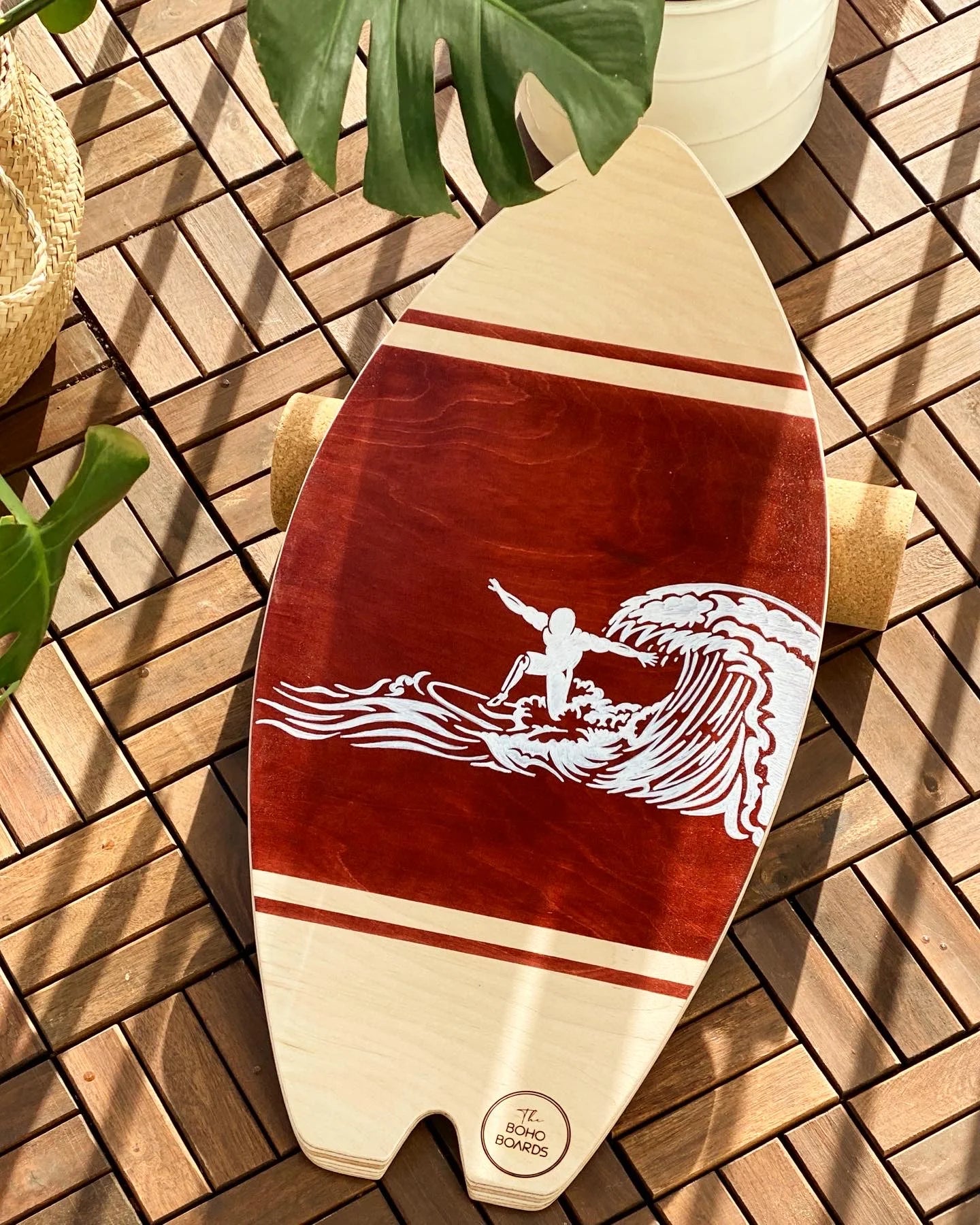 Personalisiertes Balance Board inkl. Rolle