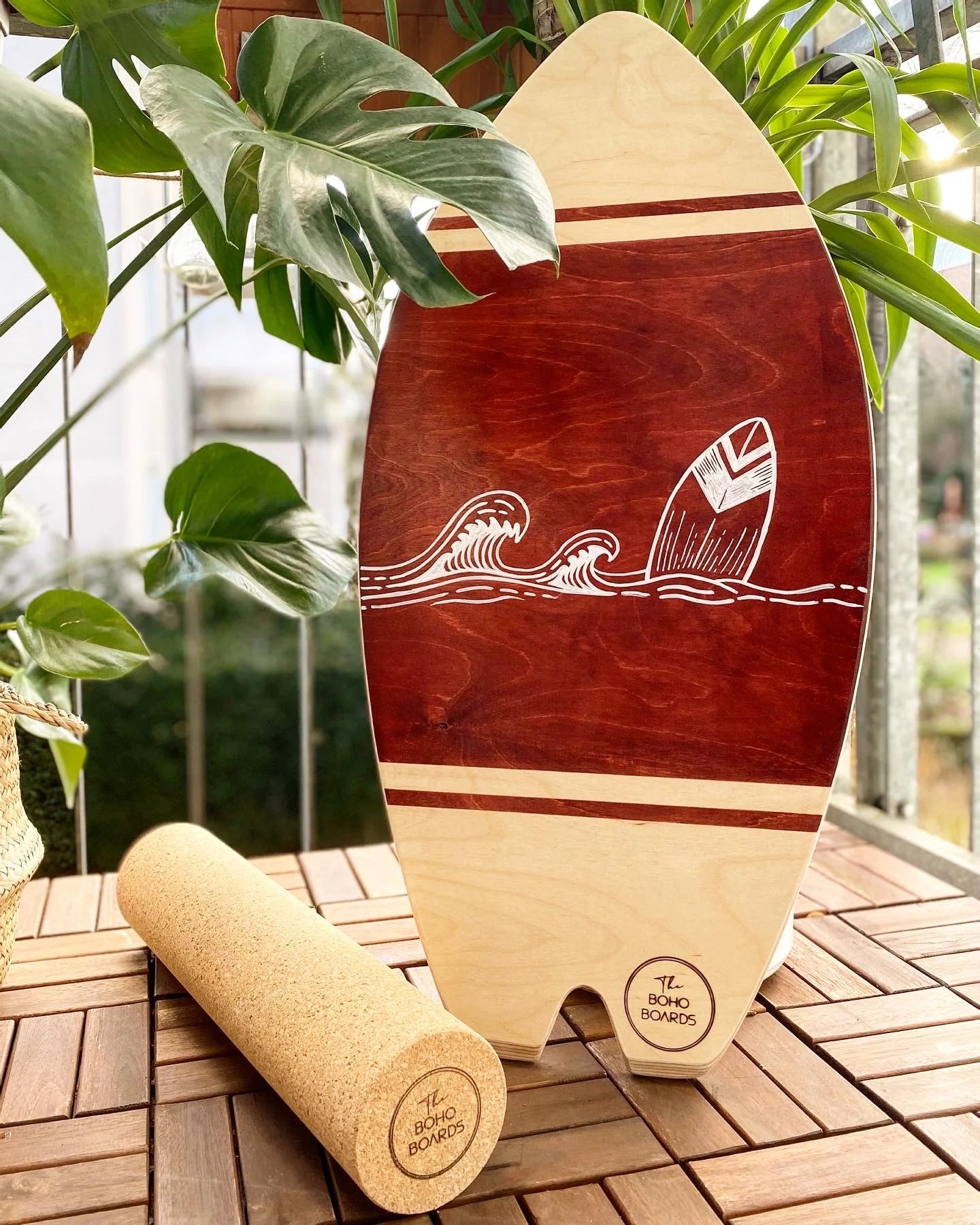Personalisiertes Balance Board inkl. Rolle