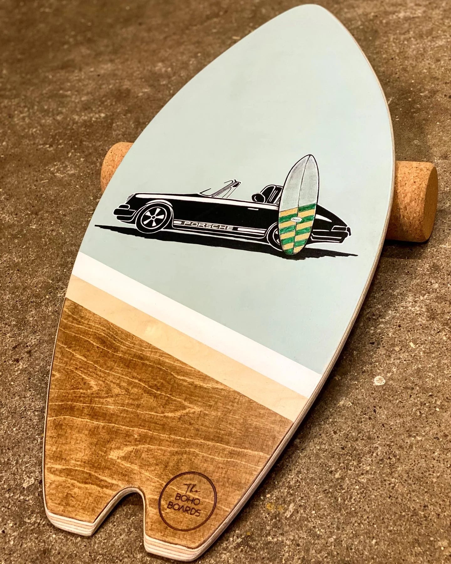 Personalisiertes Balance Board inkl. Rolle