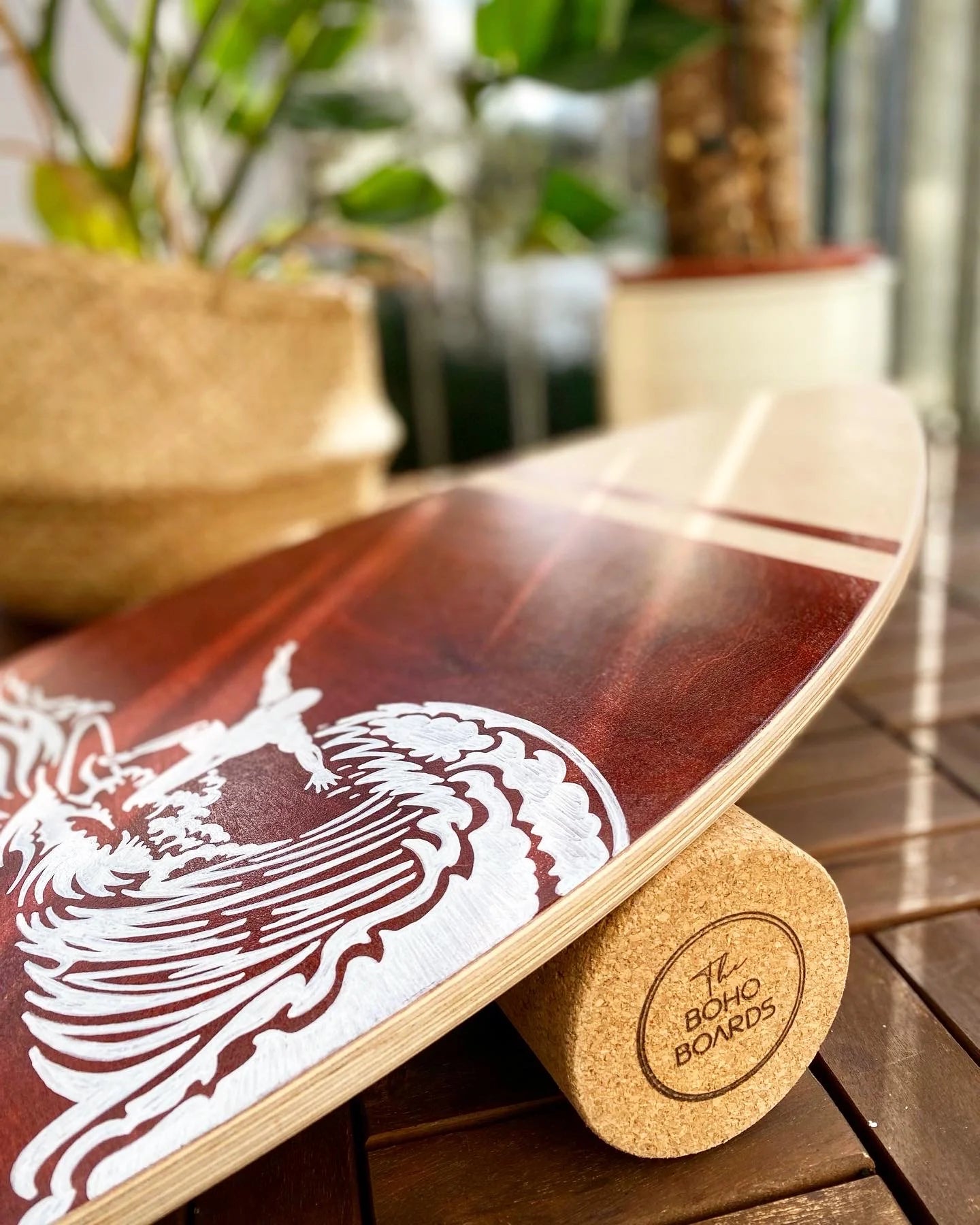 Personalisiertes Balance Board inkl. Rolle