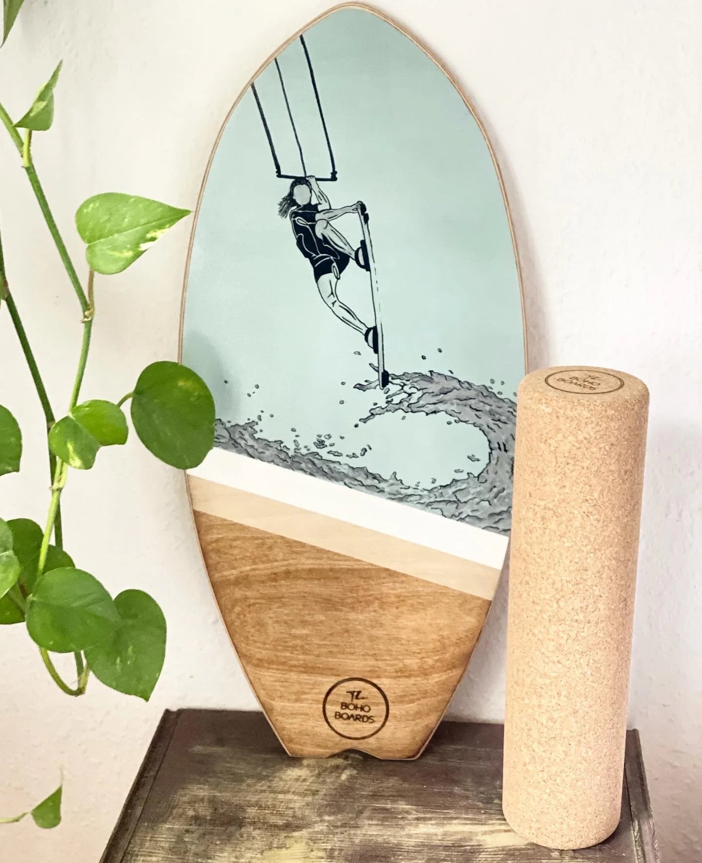 Personalisiertes Balance Board inkl. Rolle