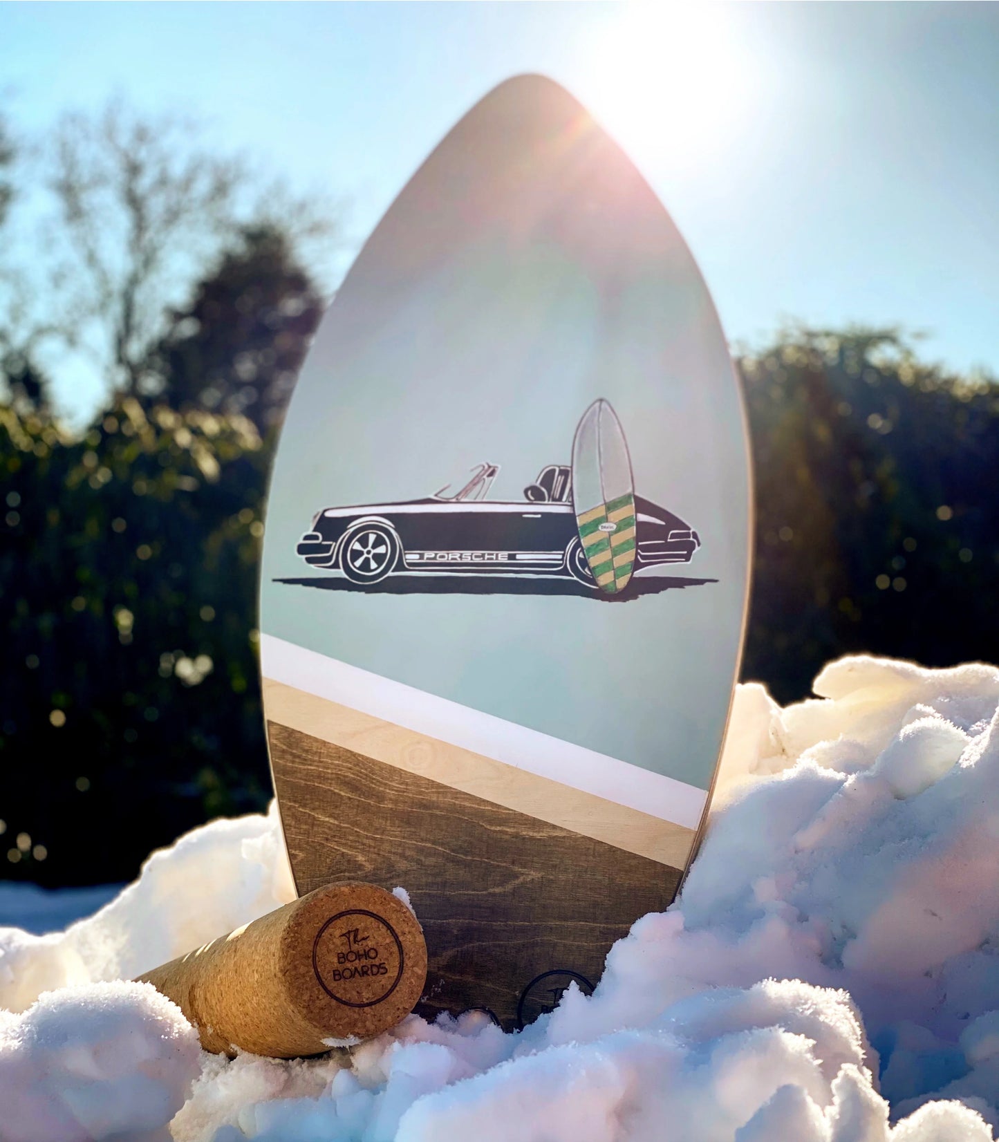 Personalisiertes Balance Board inkl. Rolle