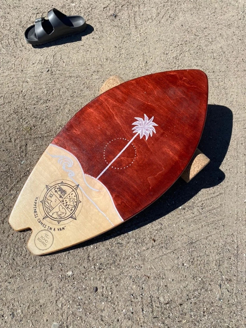 Personalisiertes Balance Board inkl. Rolle