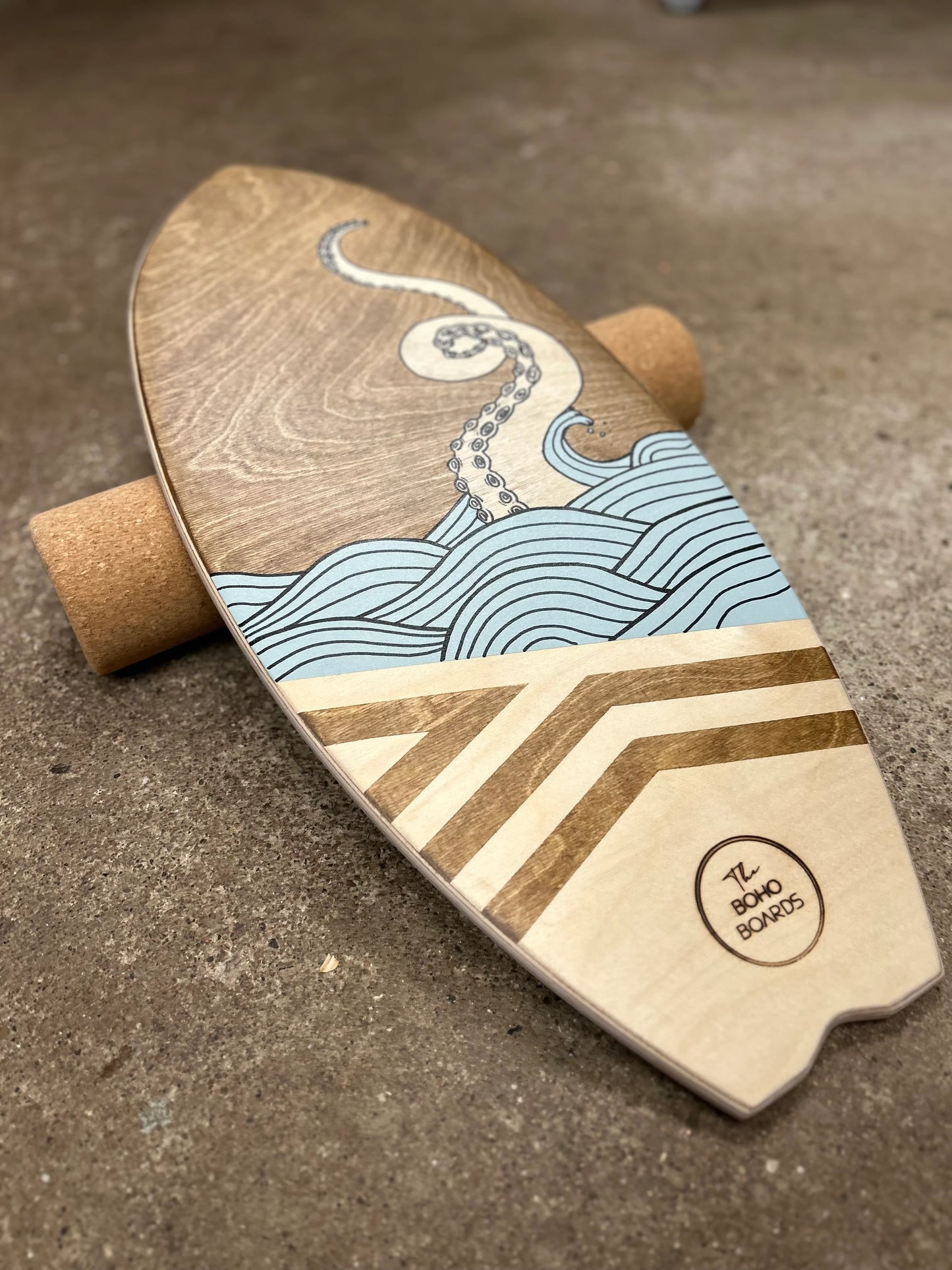 Personalisiertes Balance Board inkl. Rolle