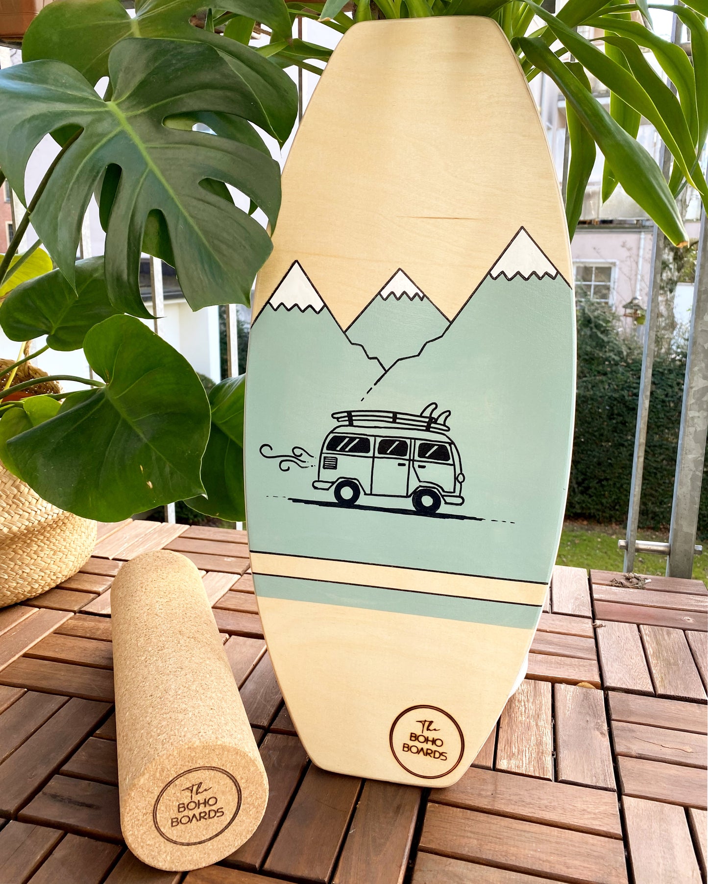 Personalisiertes Balance Board inkl. Rolle