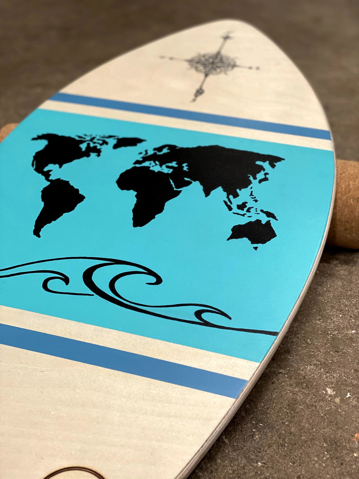 Personalisiertes Balance Board inkl. Rolle