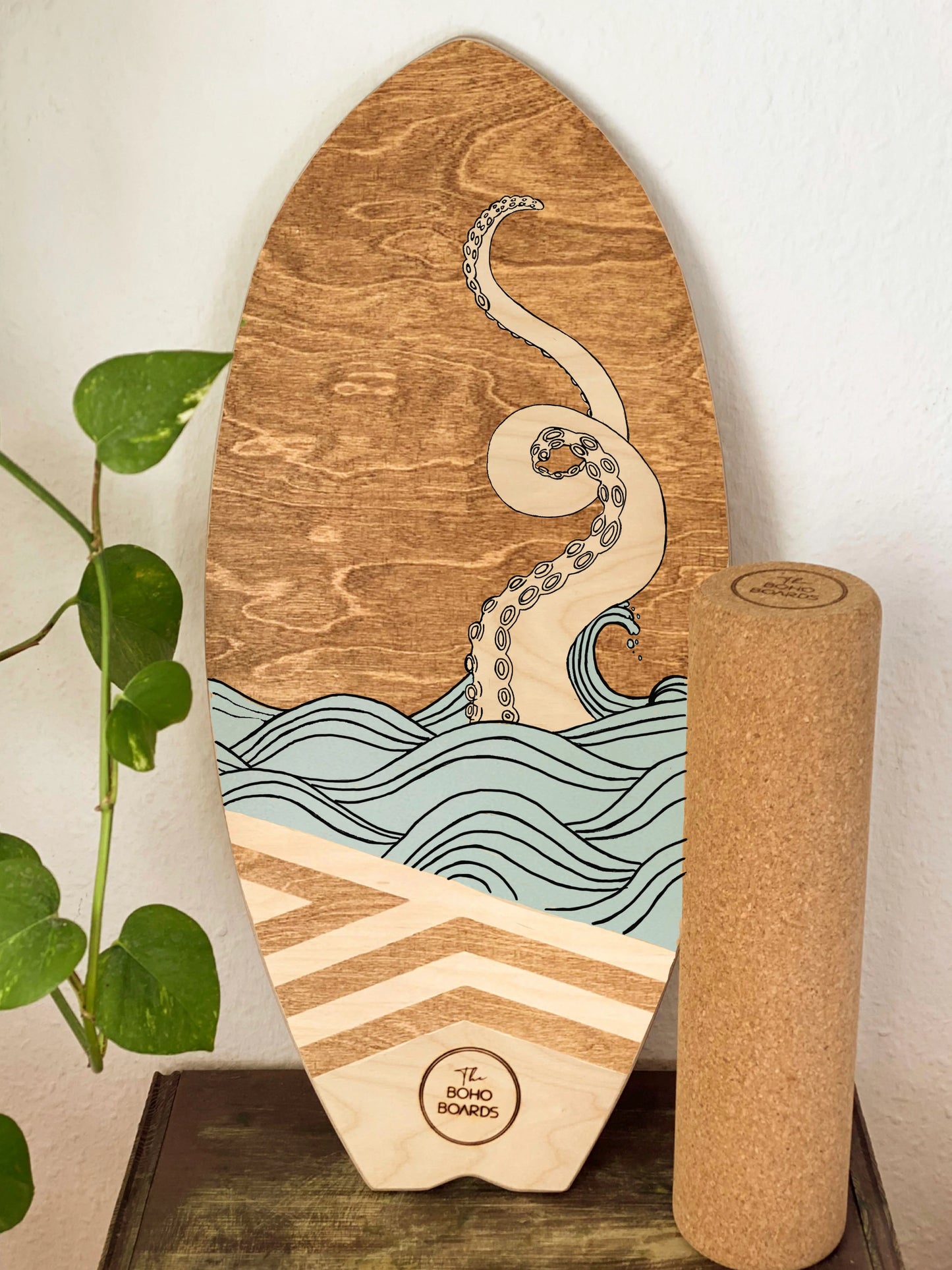 Personalisiertes Balance Board inkl. Rolle