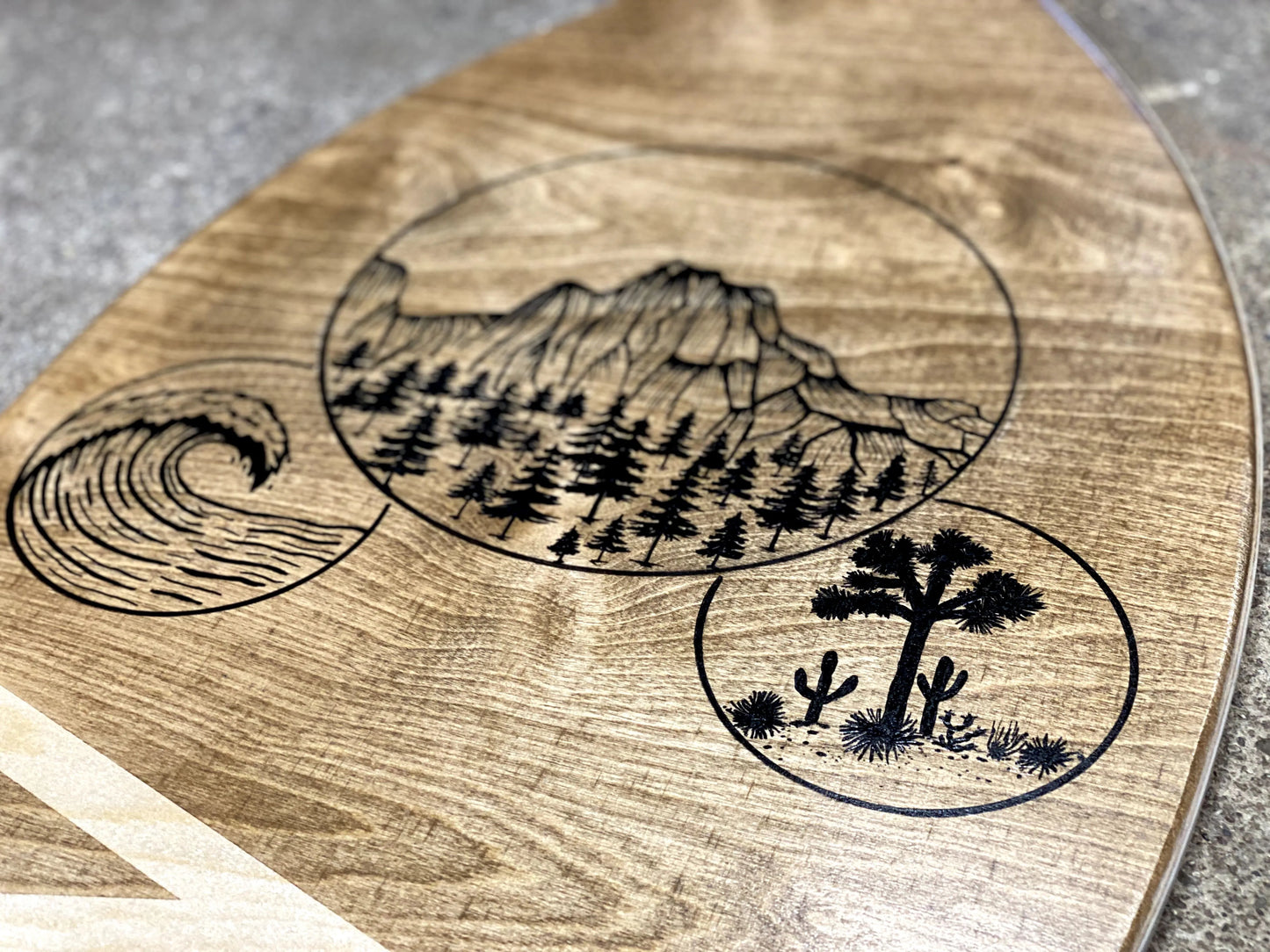 Personalisiertes Balance Board inkl. Rolle