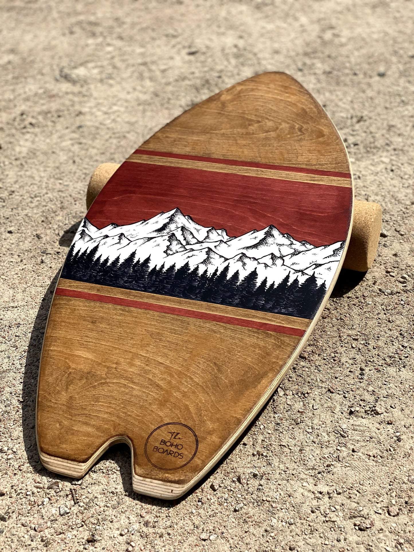 Personalisiertes Balance Board inkl. Rolle