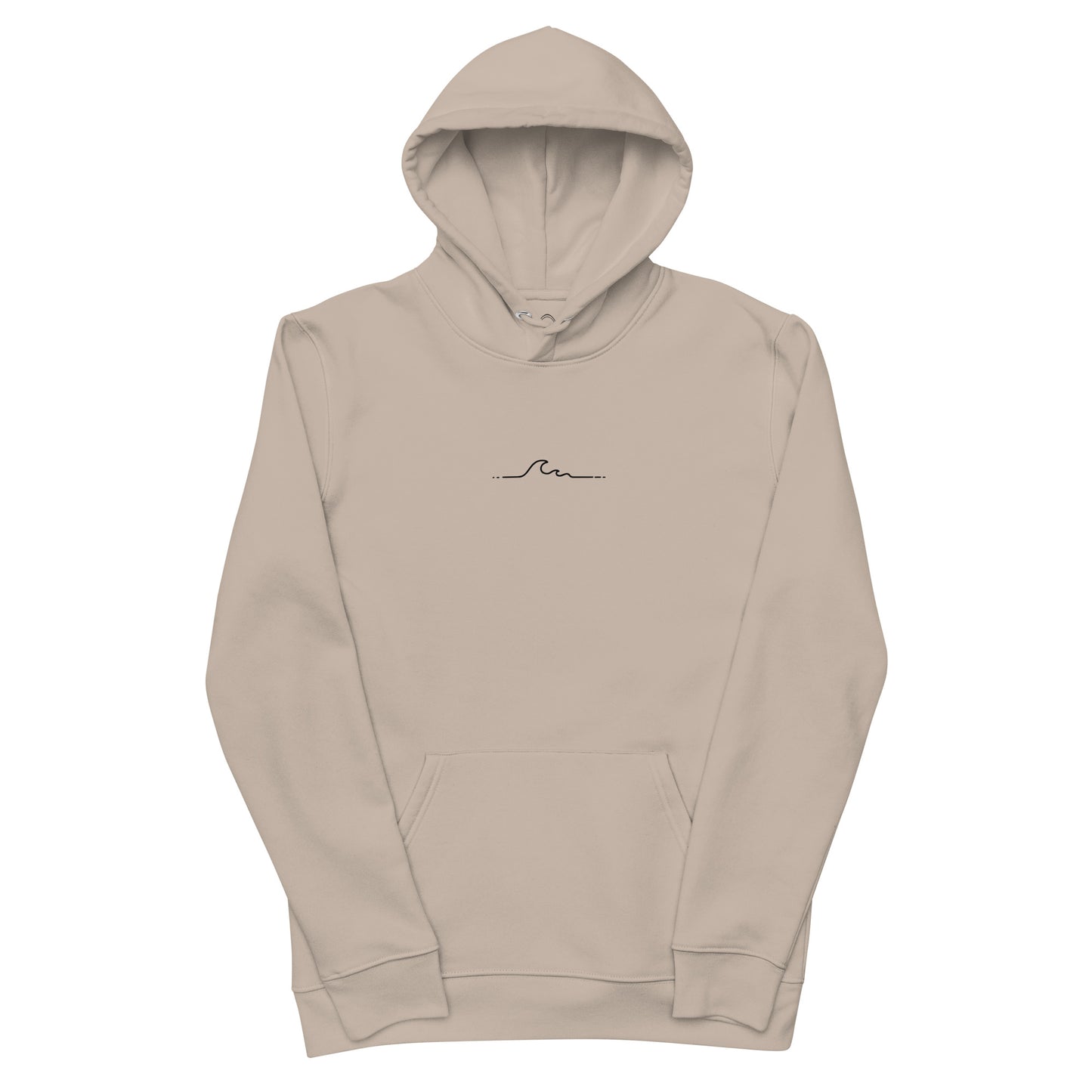 Cooler unisex hoodie mit dem Wellen Logo von The Boho-Boards