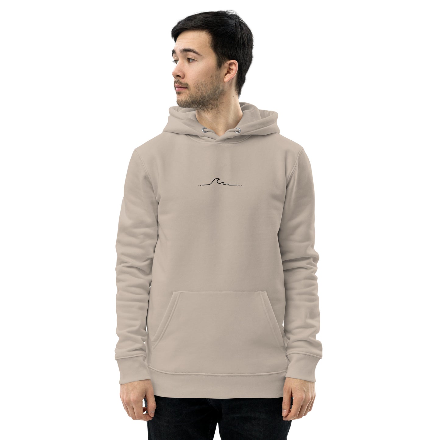 Cooler unisex hoodie mit dem Wellen Logo von The Boho-Boards